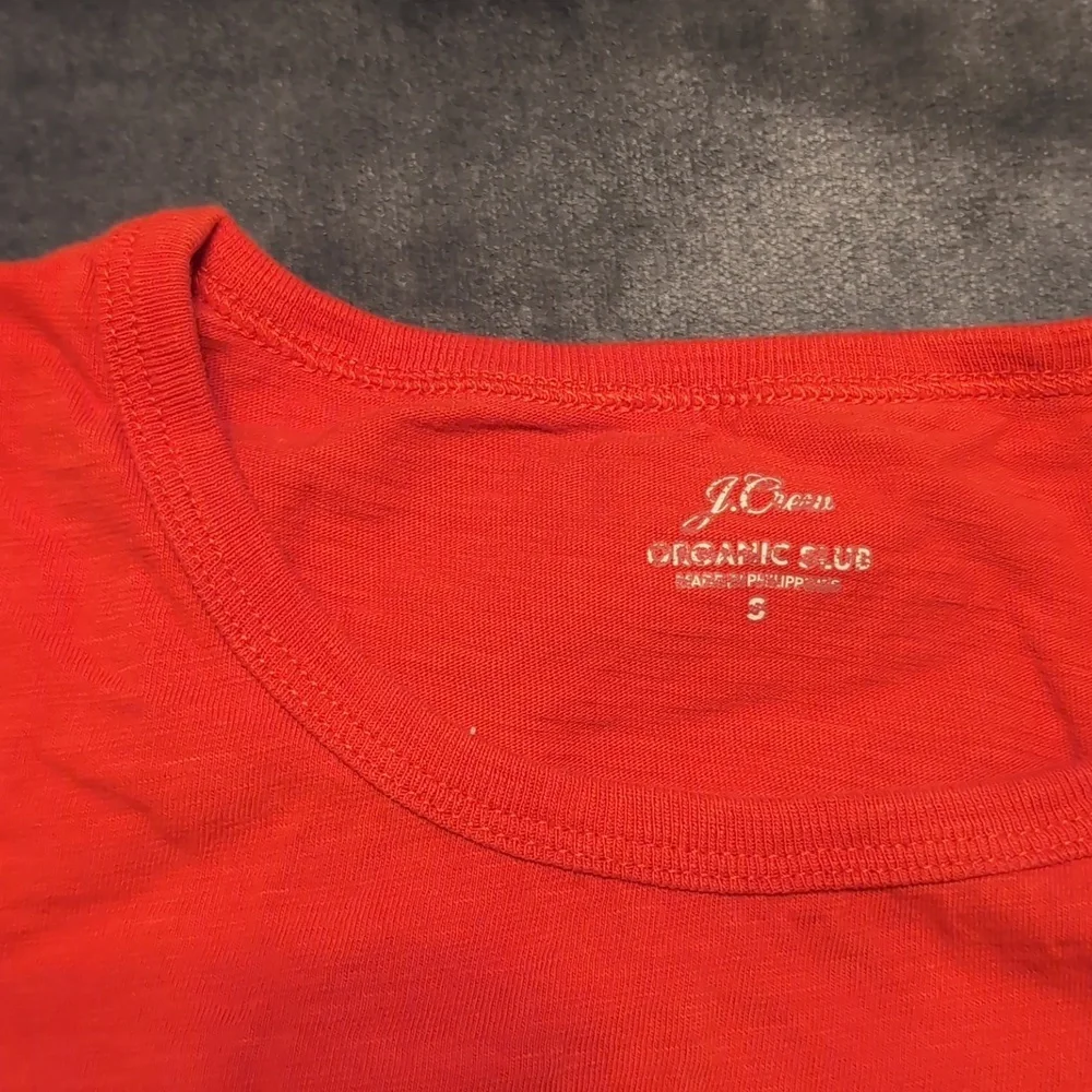 J.Crew 90s Cropped Organic Slub - Picture 2 of 3